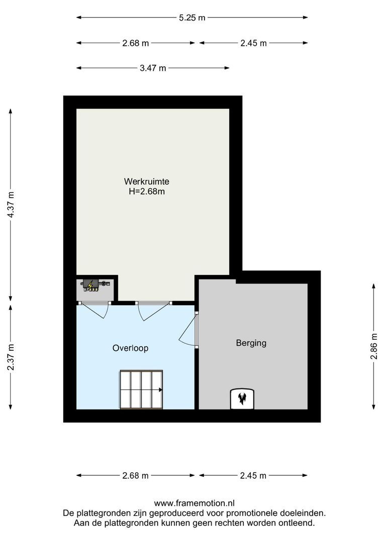 Bickerstraat 18, Rotterdam plattegrond-3