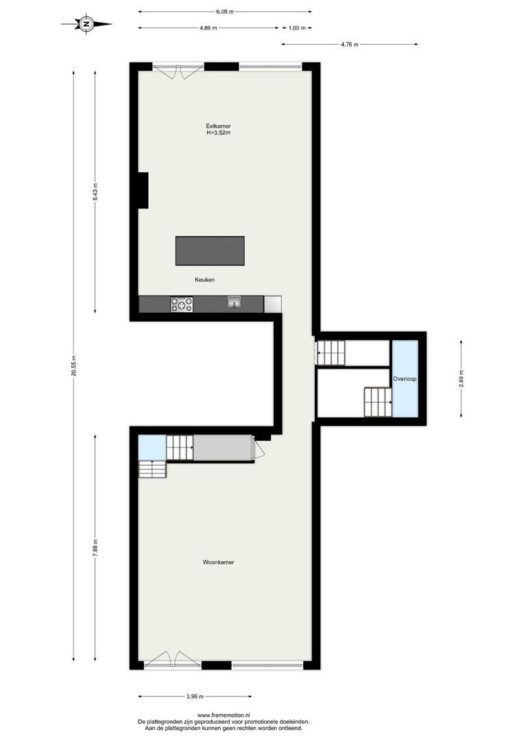 Achterhaven 134, Rotterdam plattegrond-2