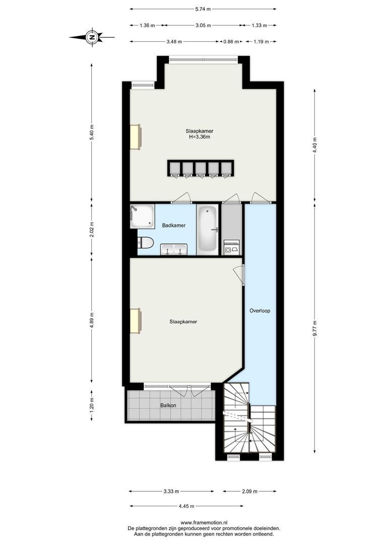 Voorschoterlaan 101, Rotterdam plattegrond-3