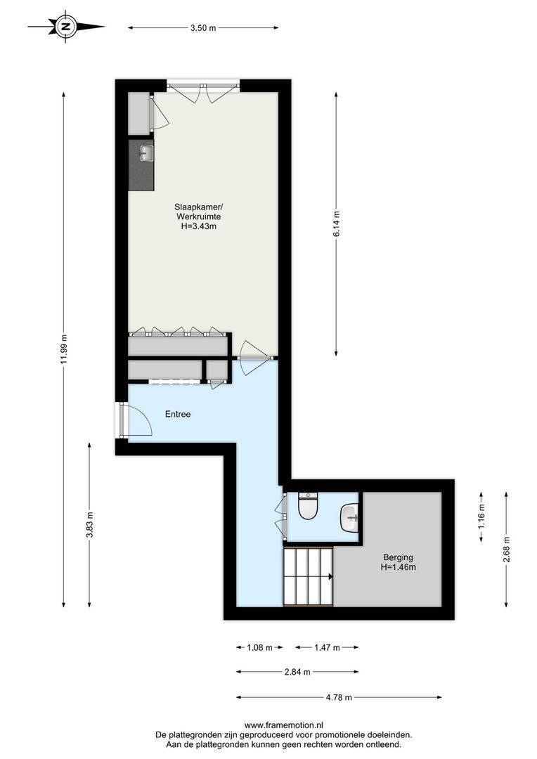Achterhaven 134, Rotterdam plattegrond-0