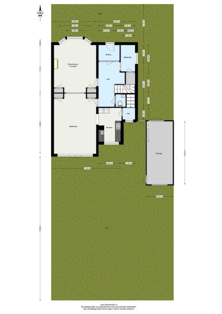 Lambertweg 22, Rotterdam plattegrond-0