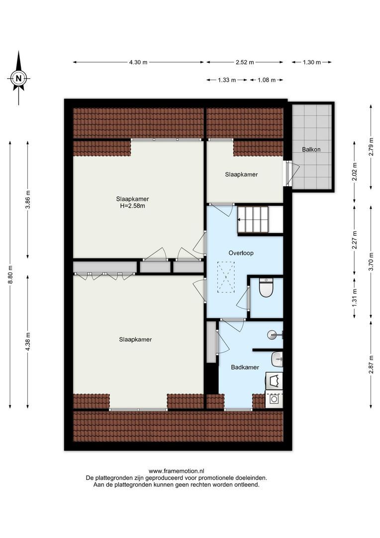 Lambertweg 22, Rotterdam plattegrond-4