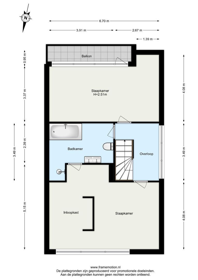 Kornelis van Tollaan 59 B, Rotterdam plattegrond-2