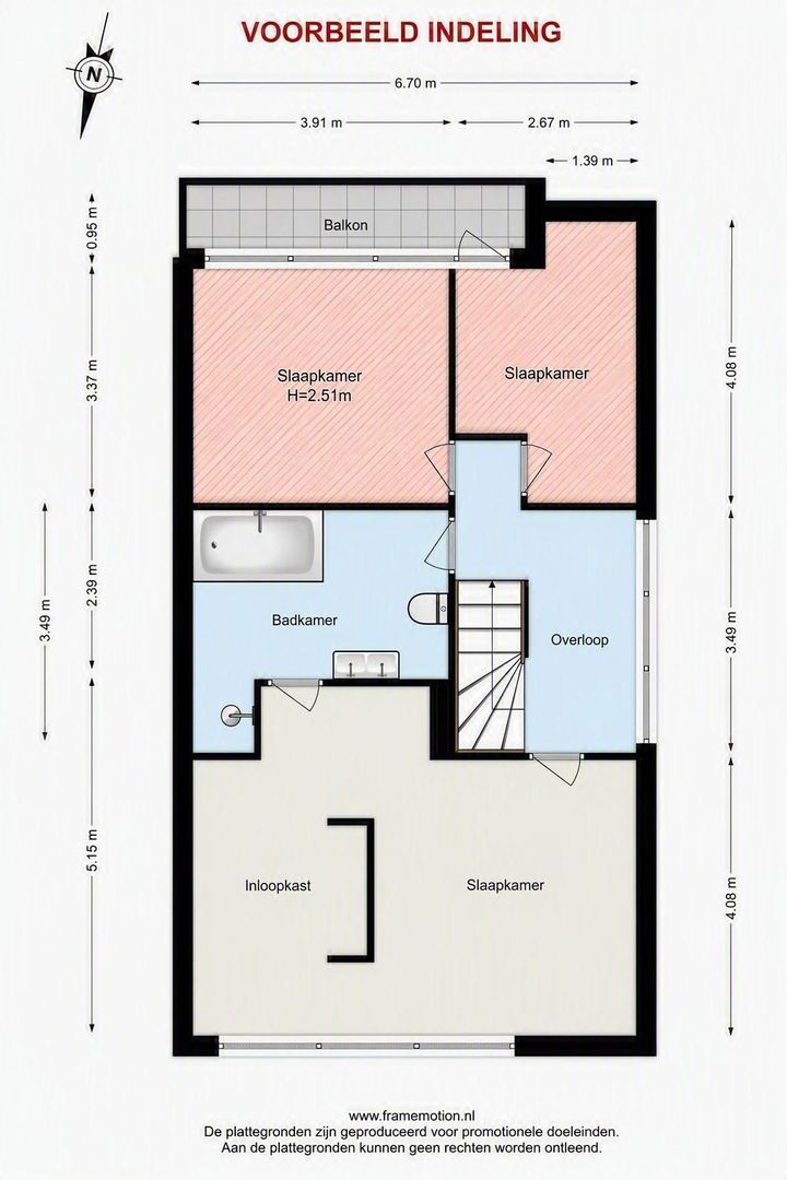 Kornelis van Tollaan 59 B, Rotterdam plattegrond-4