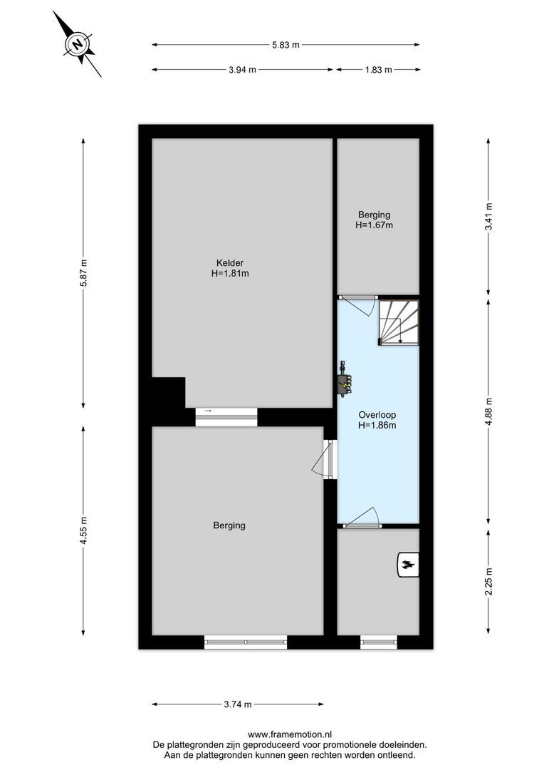 Kralingse Plaslaan 27, Rotterdam plattegrond-3