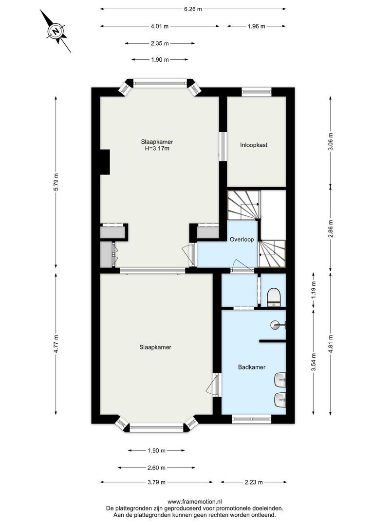 Kralingse Plaslaan 27, Rotterdam plattegrond-4