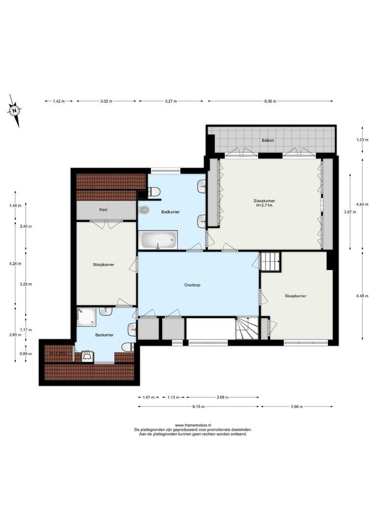 Groene Wetering 7, Rotterdam plattegrond-5