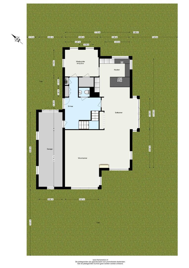 A.A. Meerenburghstraat 4, Strijen plattegrond-0
