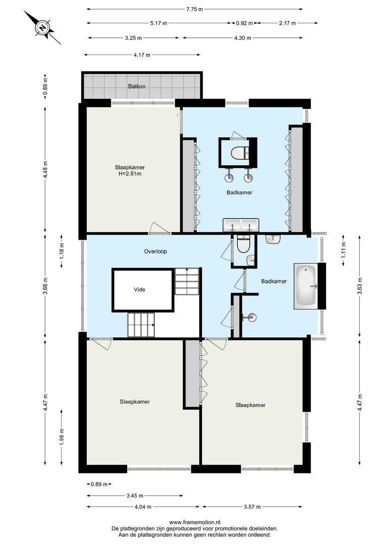 A.A. Meerenburghstraat 4, Strijen plattegrond-3