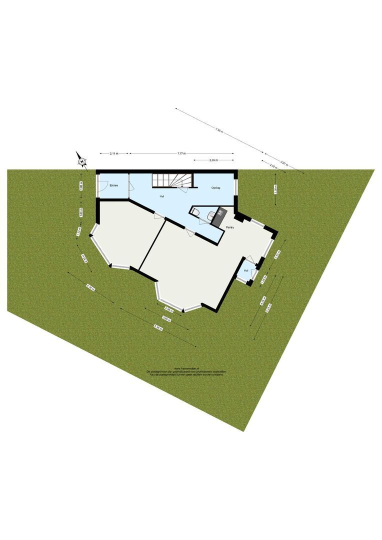 Vredehofweg 70, Rotterdam plattegrond-0