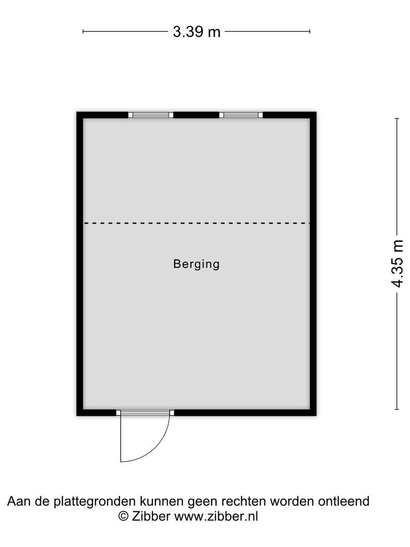 Vrijthof 14, Hilvarenbeek plattegrond-0