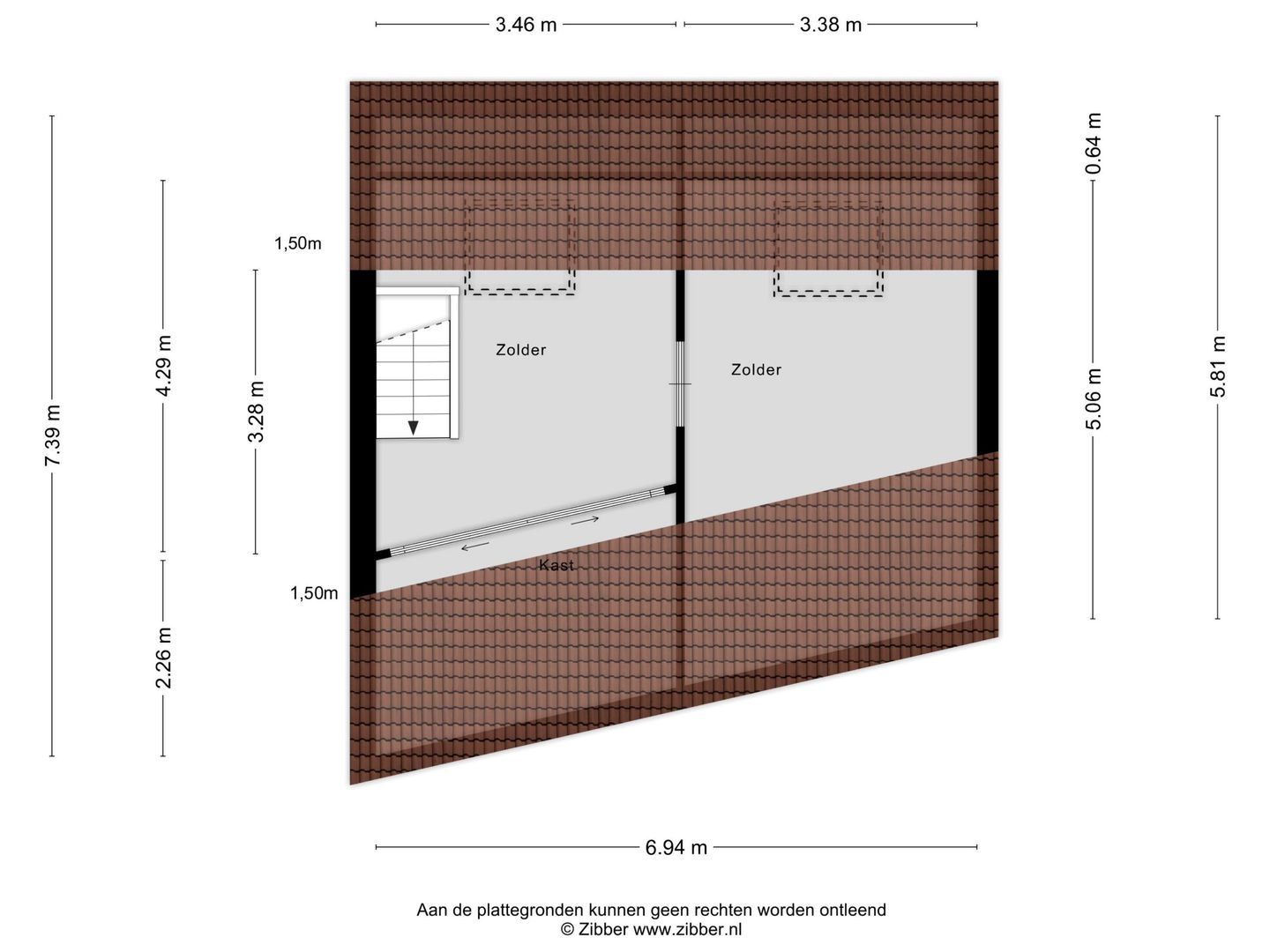 Nieuwlandstraat 35, Tilburg plattegrond-3