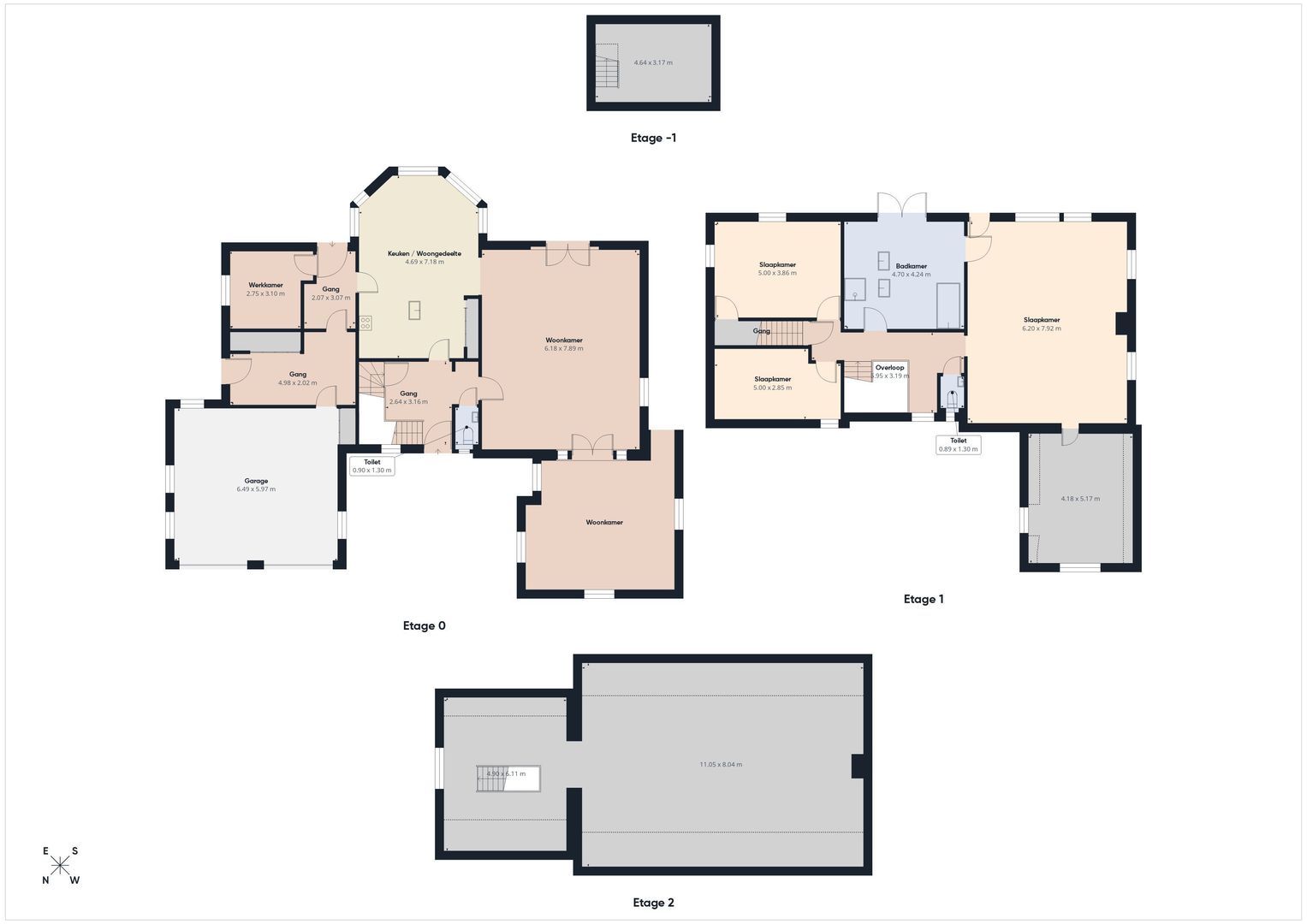 Prinsenlaan 30, Weelde plattegrond-4