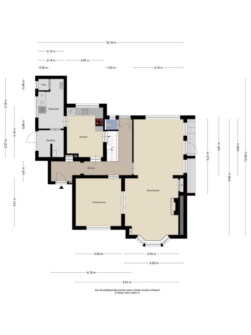 Tilburgseweg 23, Goirle plattegrond-0