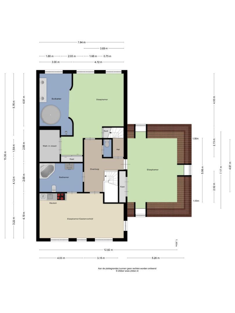 Noord Parallelweg 24, Helmond plattegrond-1