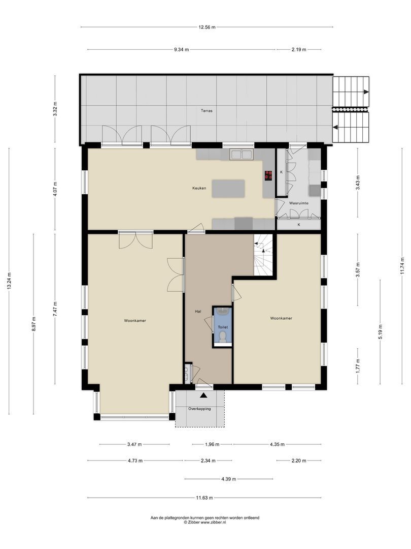 Jan Ettenstraat 6 A, Helmond plattegrond-1