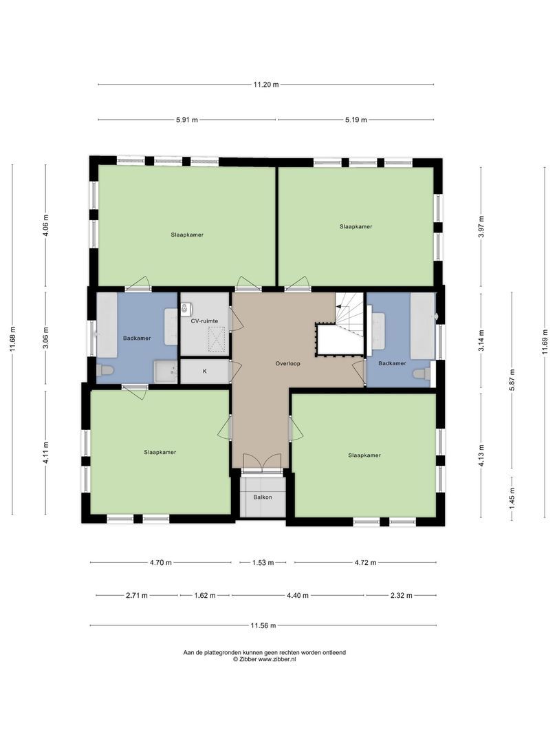 Jan Ettenstraat 6 A, Helmond plattegrond-2