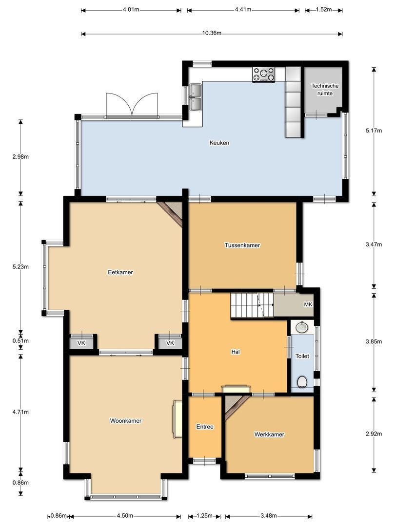 Mierloseweg 128, Helmond plattegrond-0