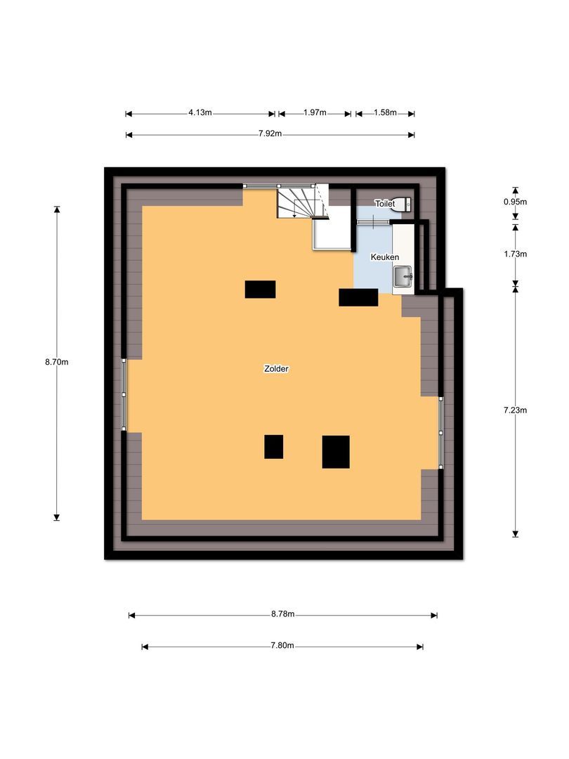 Mierloseweg 128, Helmond plattegrond-2