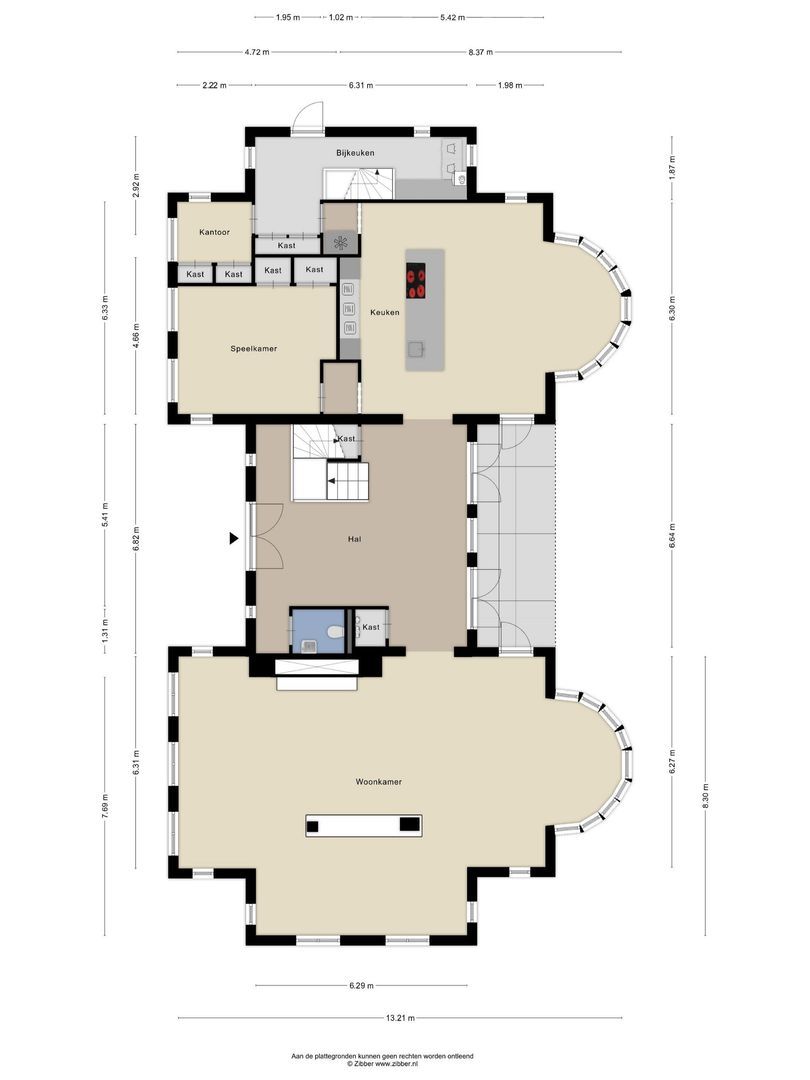 Deense Hoek 18, Lieshout plattegrond-0