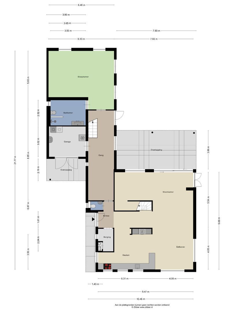 Schutterslaan 19, Helmond plattegrond-1