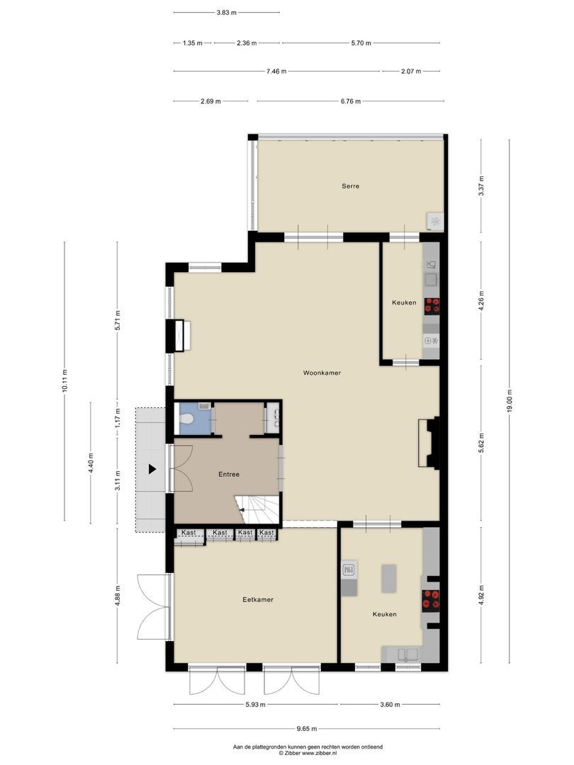 Noord Parallelweg 22, Helmond plattegrond-1