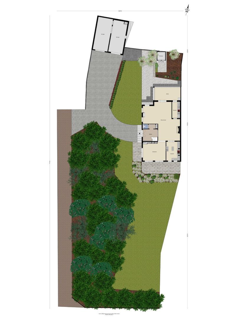 Noord Parallelweg 22, Helmond plattegrond-0