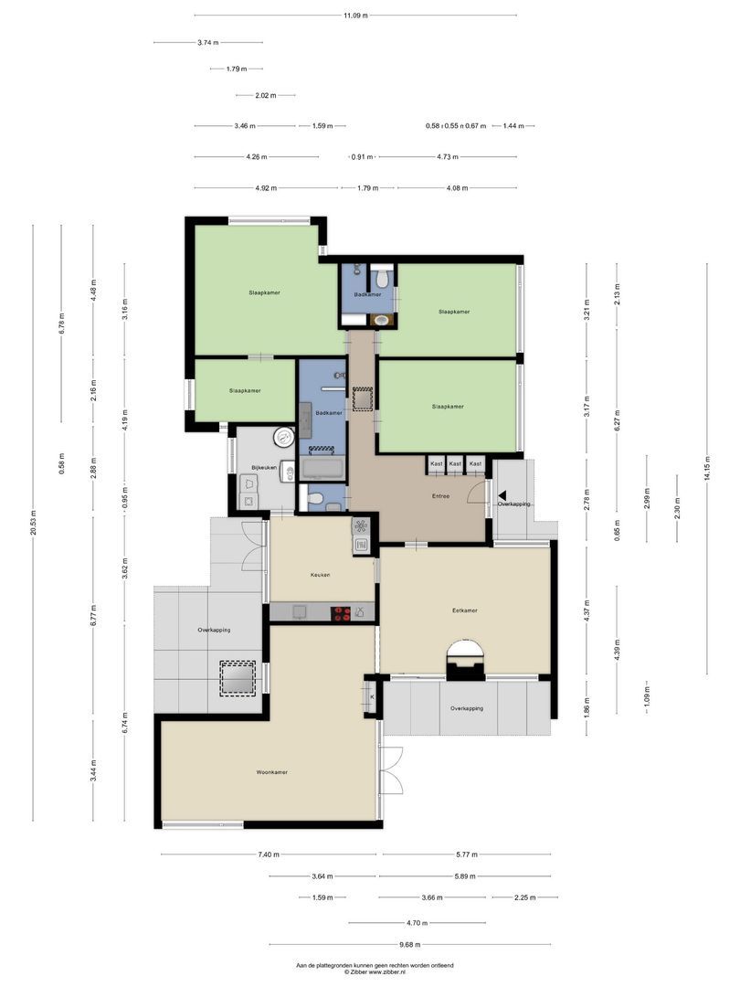 Hofstad 7, Helmond plattegrond-1