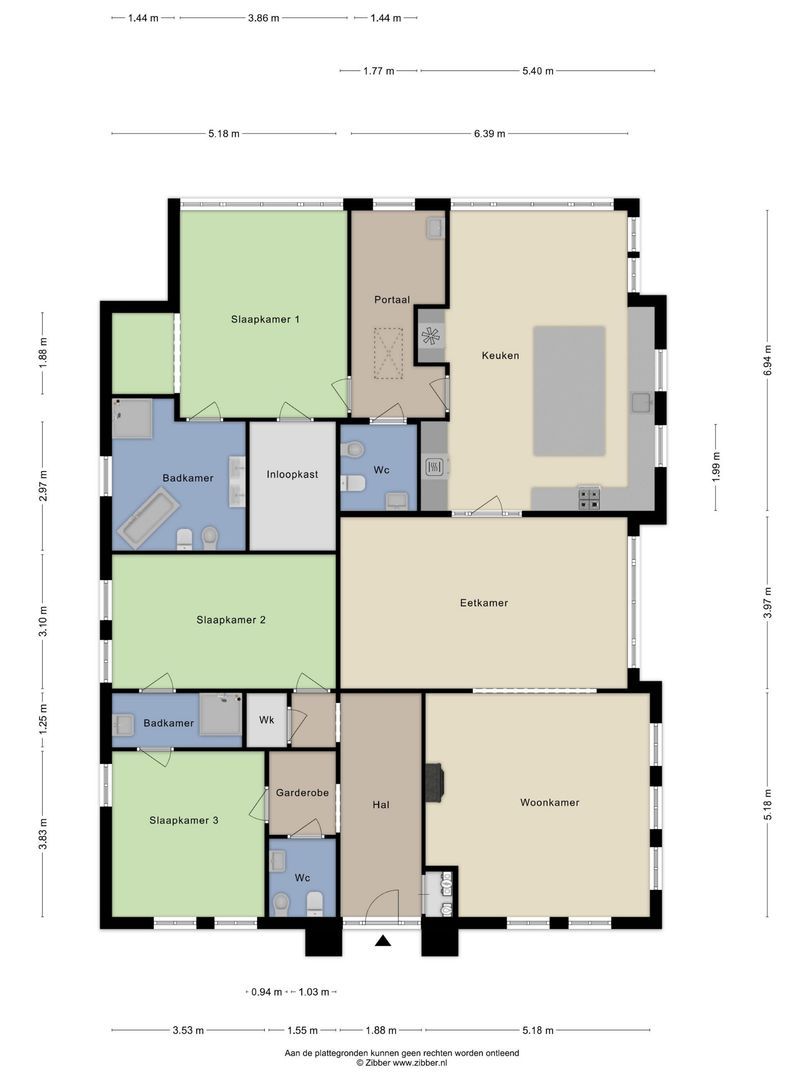 Tivoli 8, Helmond plattegrond-1