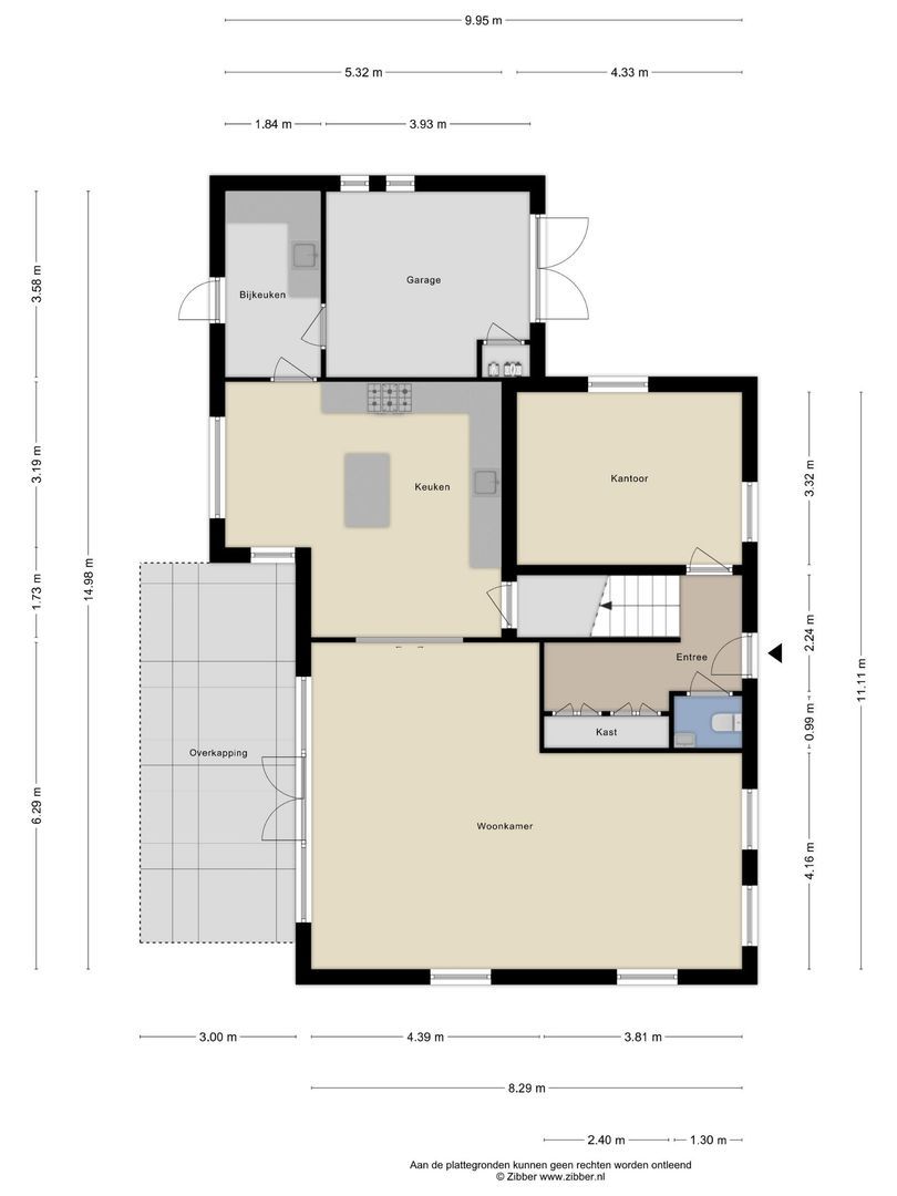 Jordenshoeve 8, Helmond plattegrond-1