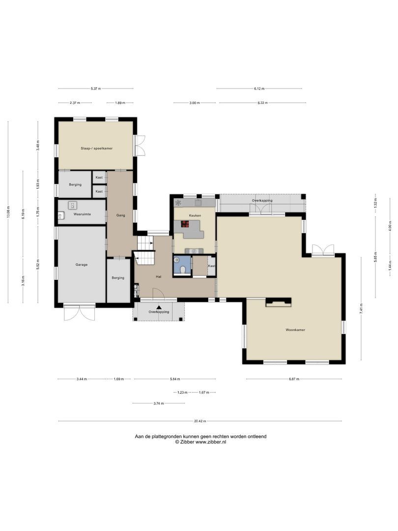Keizerlaan 12, Helmond plattegrond-1