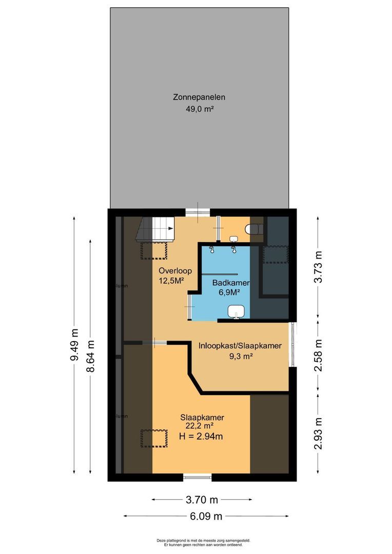 Tiendweg 28, Schoonhoven plattegrond-3