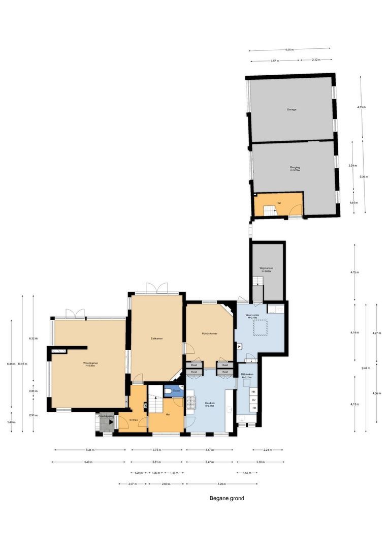 Voorburgseweg 48, Leidschendam plattegrond-0