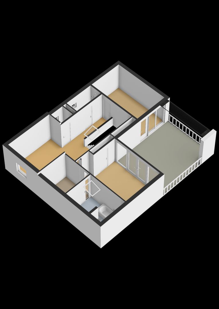 Schijfstraat 168, Teteringen plattegrond-3