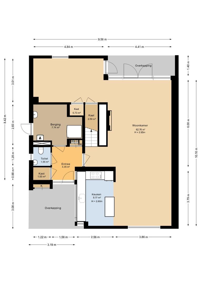 Schijfstraat 168, Teteringen plattegrond-0