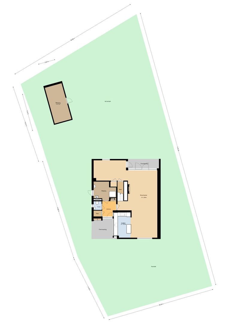 Schijfstraat 168, Teteringen plattegrond-4