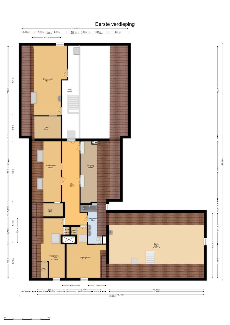 Leijsenstraat 51, Oosterhout plattegrond-1