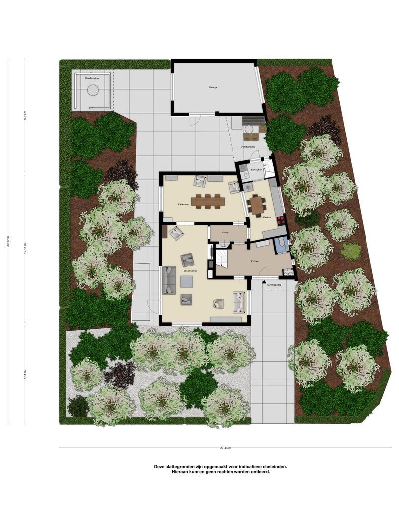 Lange Voren 24, Oosterhout plattegrond-0