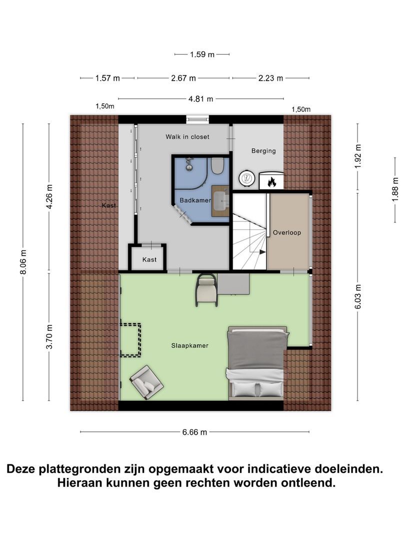 Lange Voren 24, Oosterhout plattegrond-3