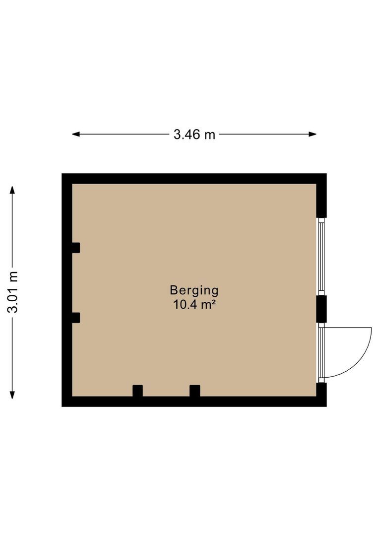 Vaartweg 27 B, 's Gravenmoer plattegrond-4