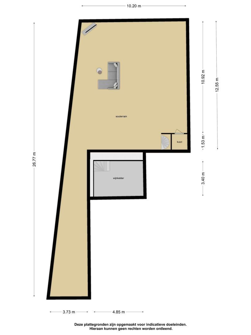 Ameroever 42, Lage Zwaluwe plattegrond-1