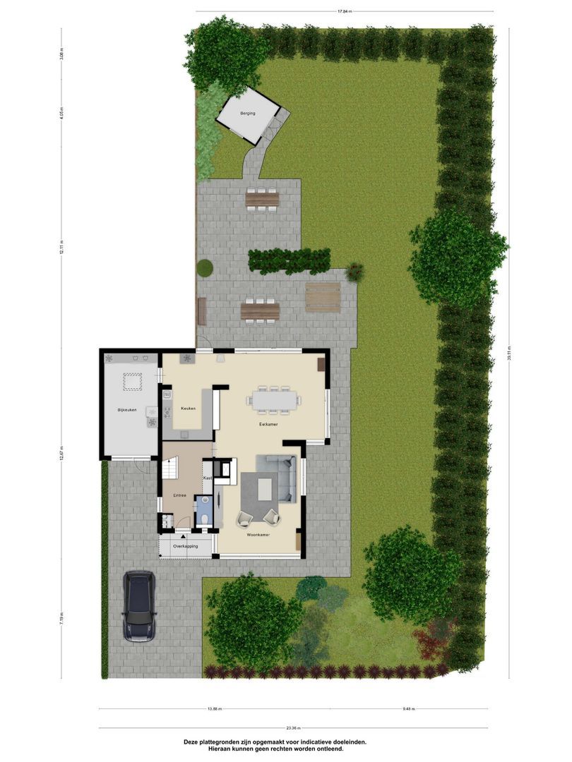 Mezenlaan 61, Oosterhout plattegrond-0