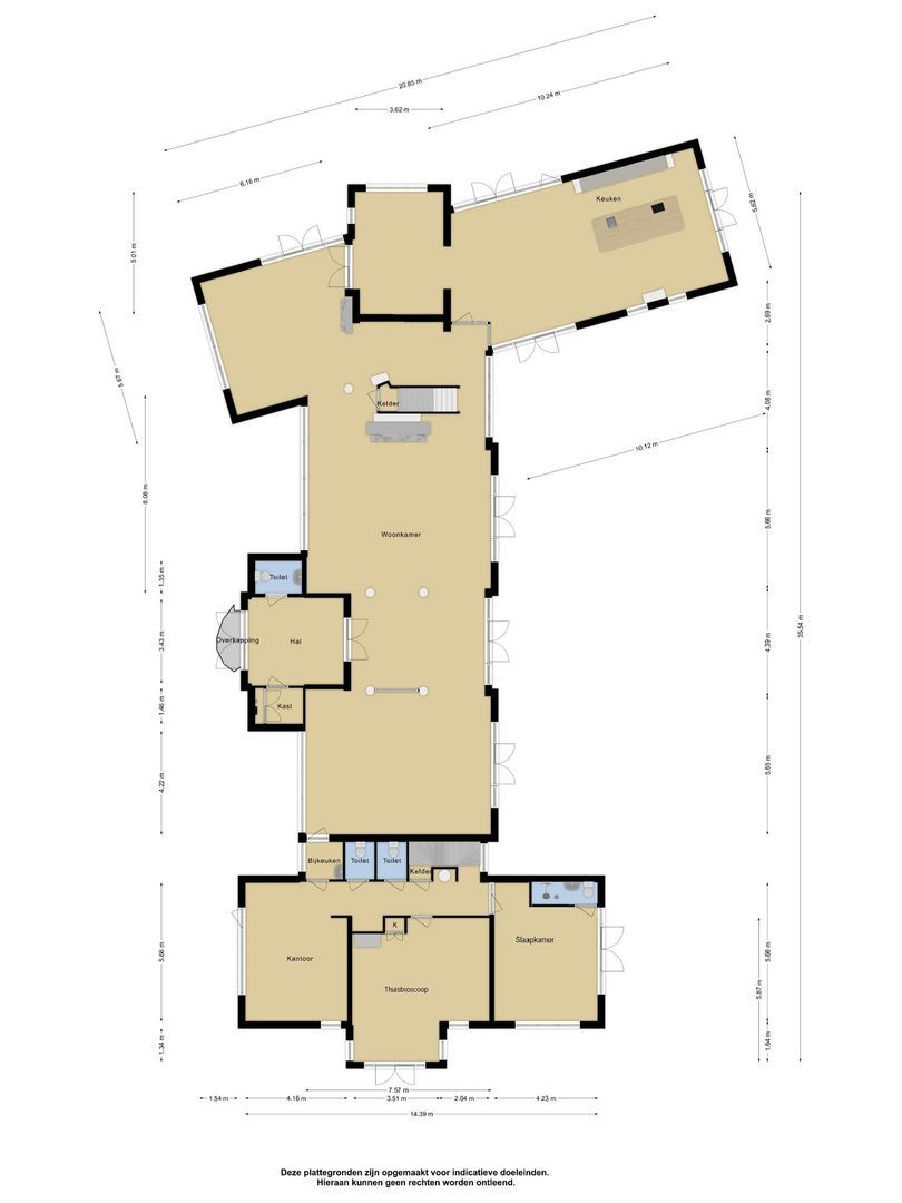 Hertenroep 10, Teteringen plattegrond-0