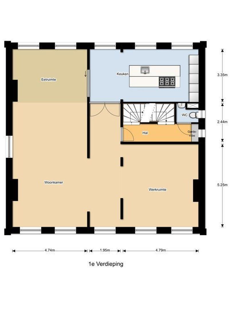 Hoolstraat 86, Teteringen plattegrond-0