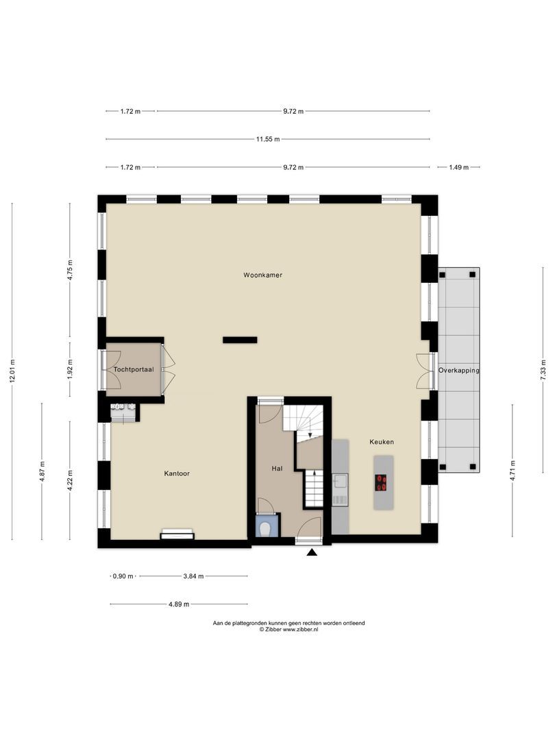 Hoolstraat 86, Teteringen plattegrond-5