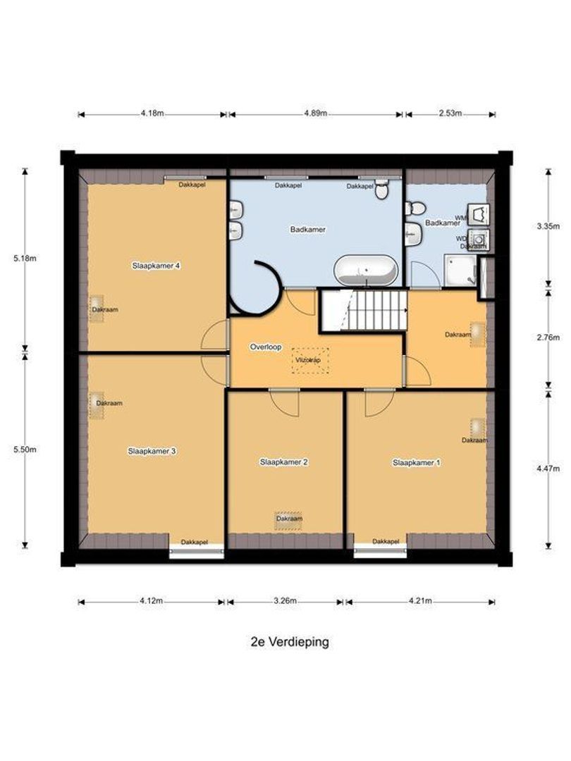 Hoolstraat 86, Teteringen plattegrond-2