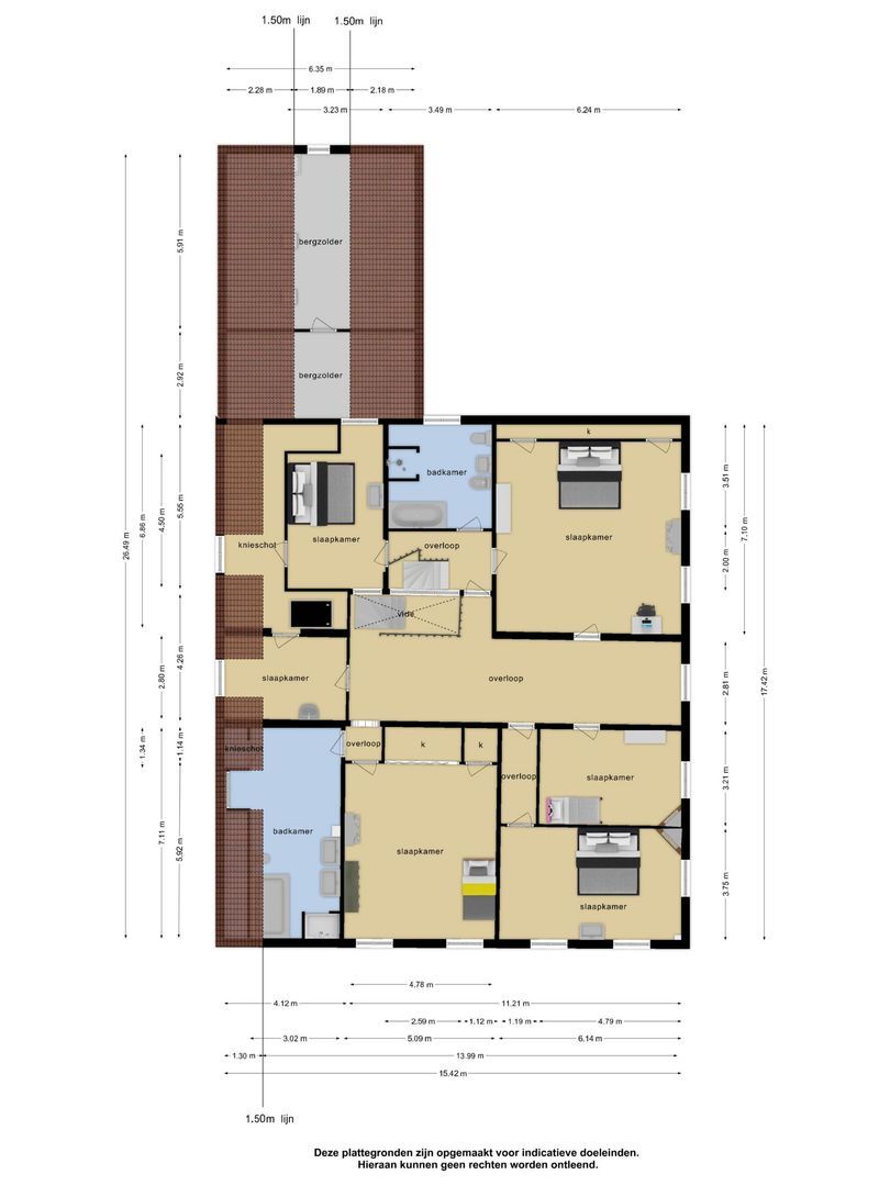 Ridderstraat 80, Oosterhout plattegrond-1