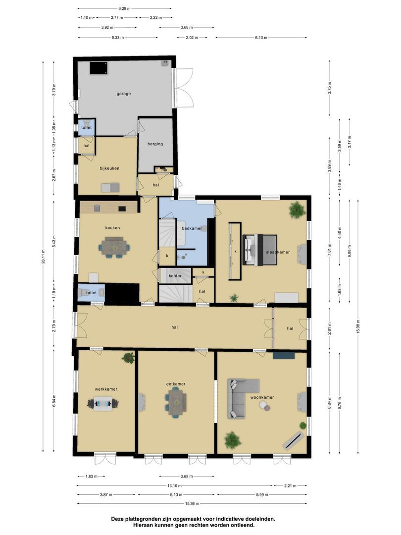 Ridderstraat 80, Oosterhout plattegrond-0