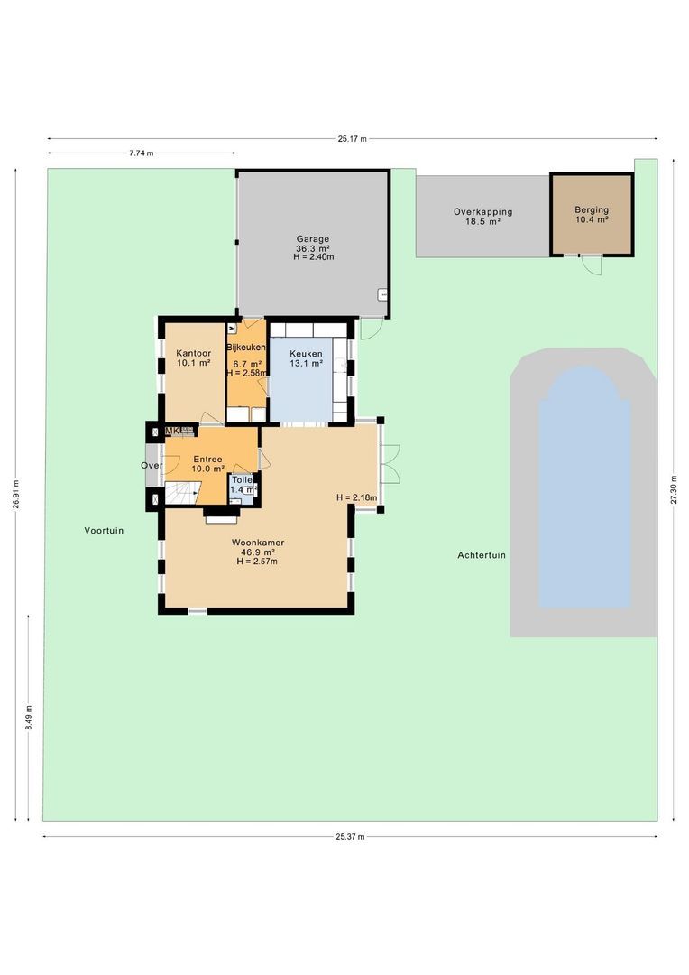 Ferdinand Huyckstraat 5, Oosterhout plattegrond-3