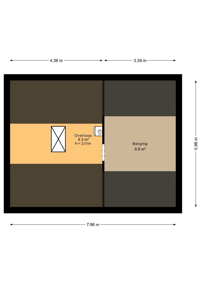 Commandeurstraat 2, Geertruidenberg plattegrond-3